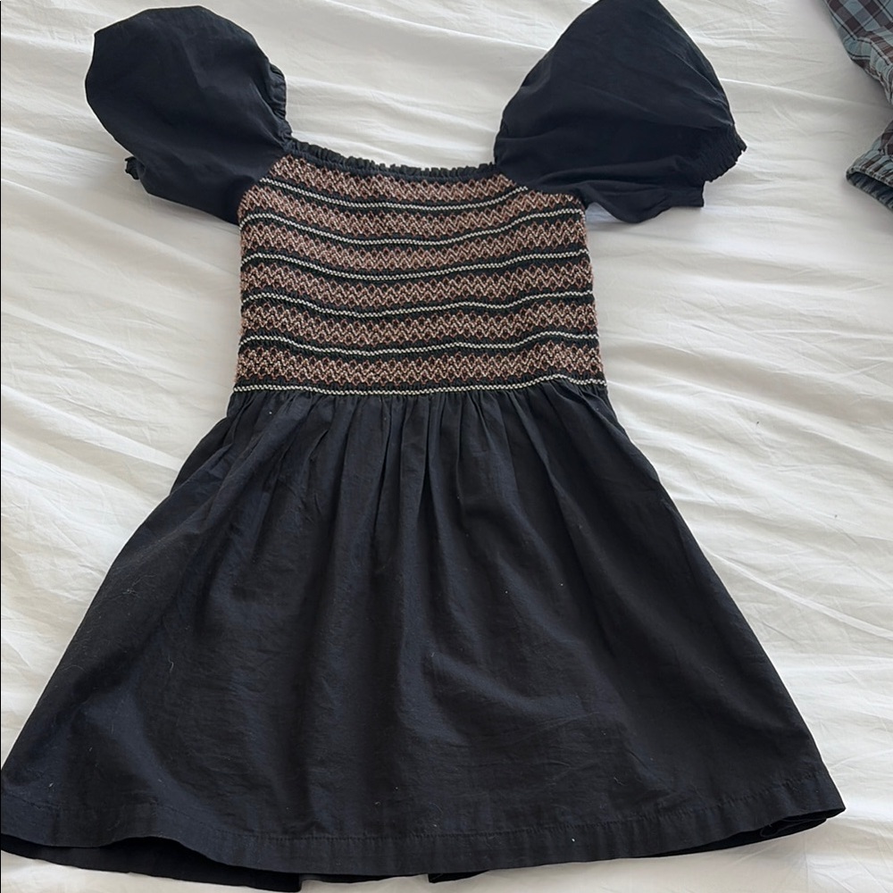 Madewell Smocked Mini Dress